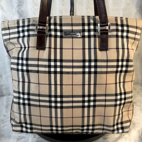 Burberry Blue Label Classic Signature Nova Check Shoulder Bag - Picture 1 of 16